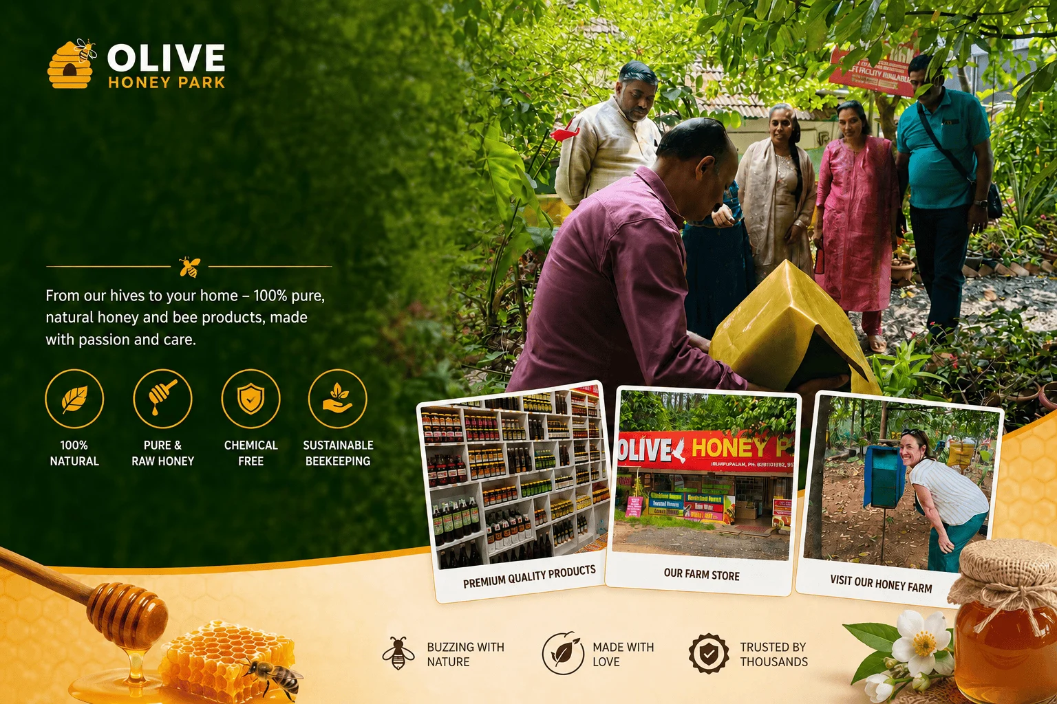 Pure Honey & Premium Quality Spices in Munnar